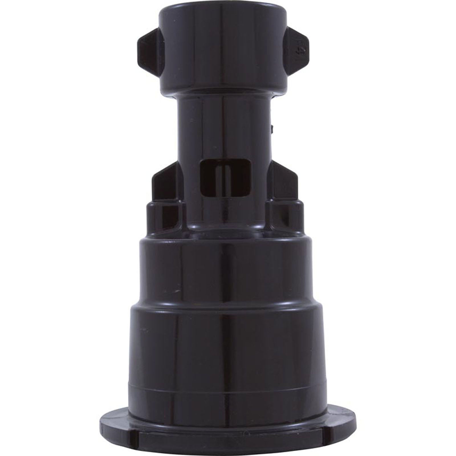 Wall Fitting, Waterway Poly Storm Gunite, 3-3/16"fd, Black
