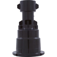 Wall Fitting, Waterway Poly Storm Gunite, 3-3/16"fd, Black