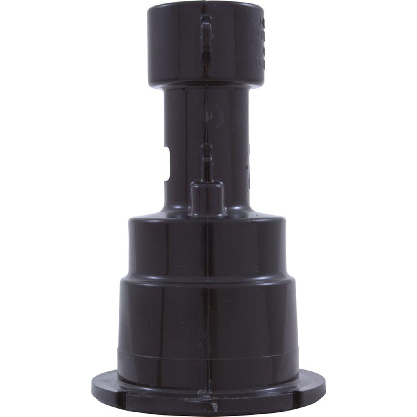 Wall Fitting, Waterway Poly Storm Gunite, 3-3/16"fd, Black