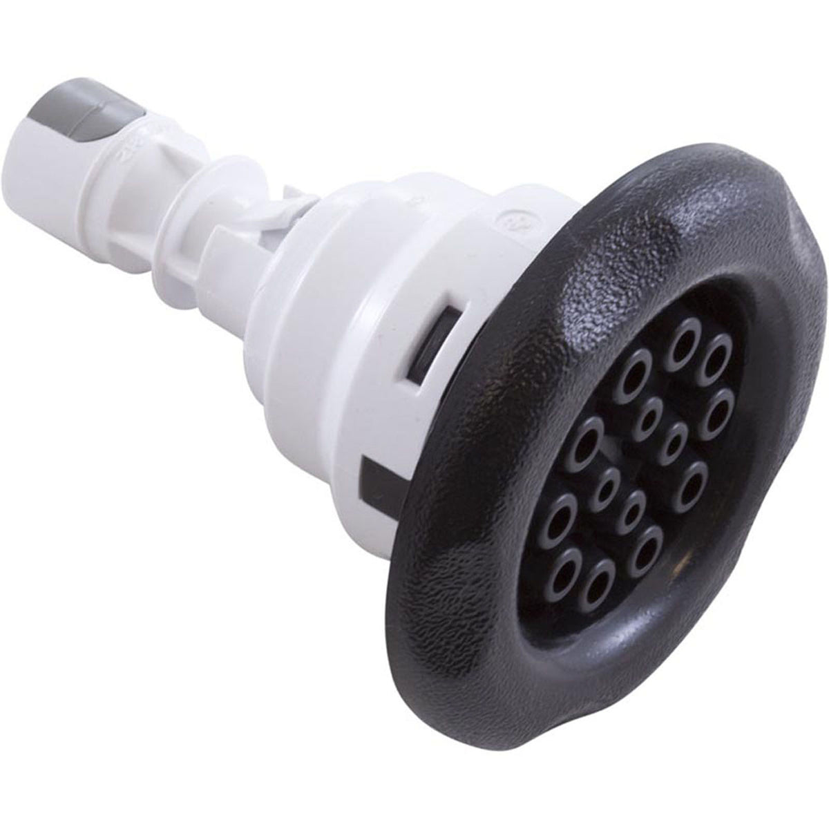 Jet Intl, WW Poly Strm Gun, 3-3/8"fd, Multi Mass, Txt Scal, Blk