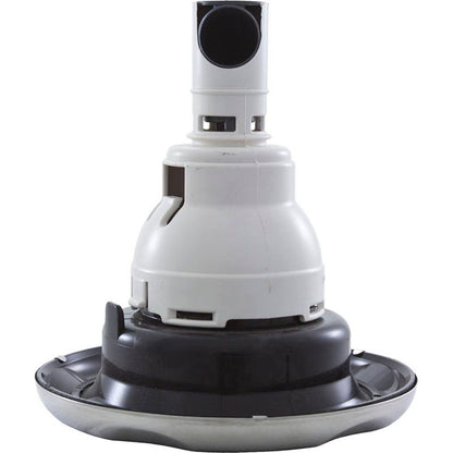 Jet Intl, WW Power Storm, 5"fd, Massage, Scalloped, SS/Blk