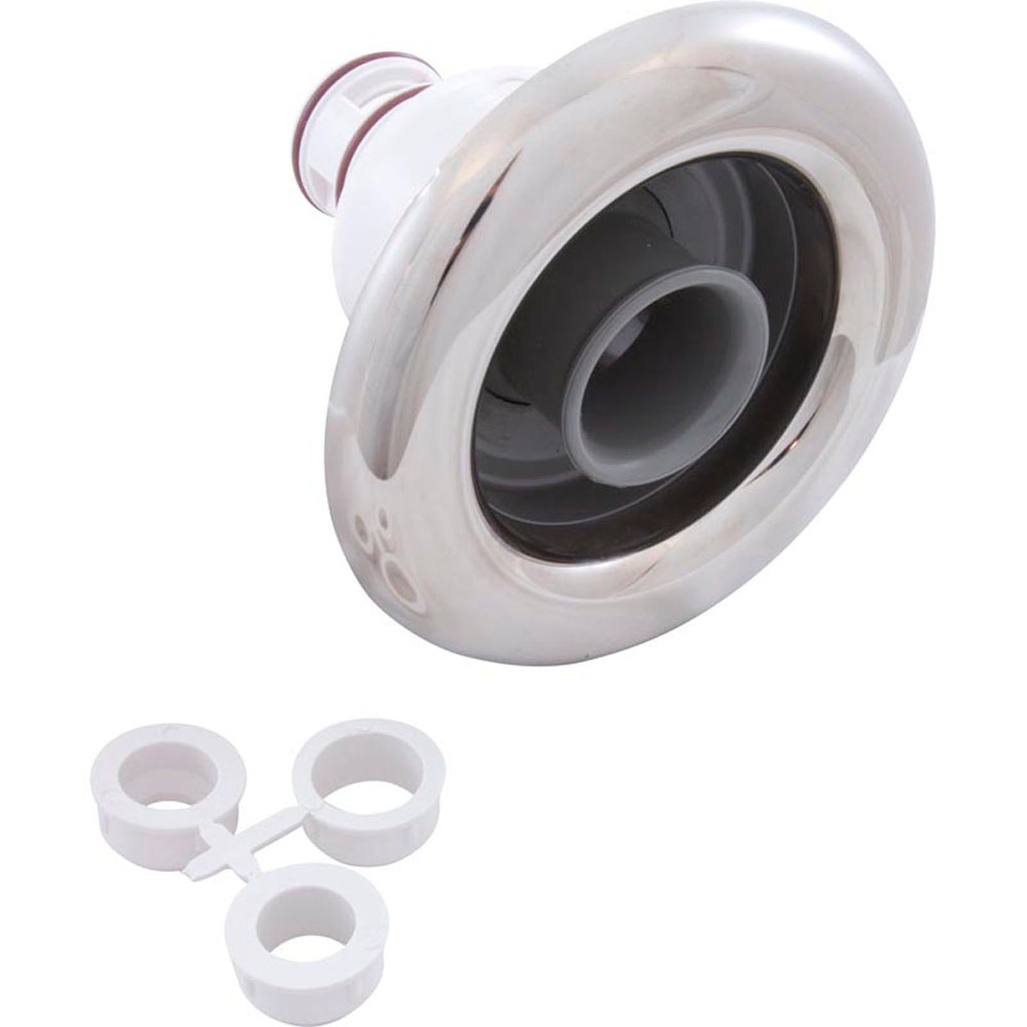 Jet Intl, WW Whirlpool, 5" fd, Dir, Smth, SS/Gry, No ajustable