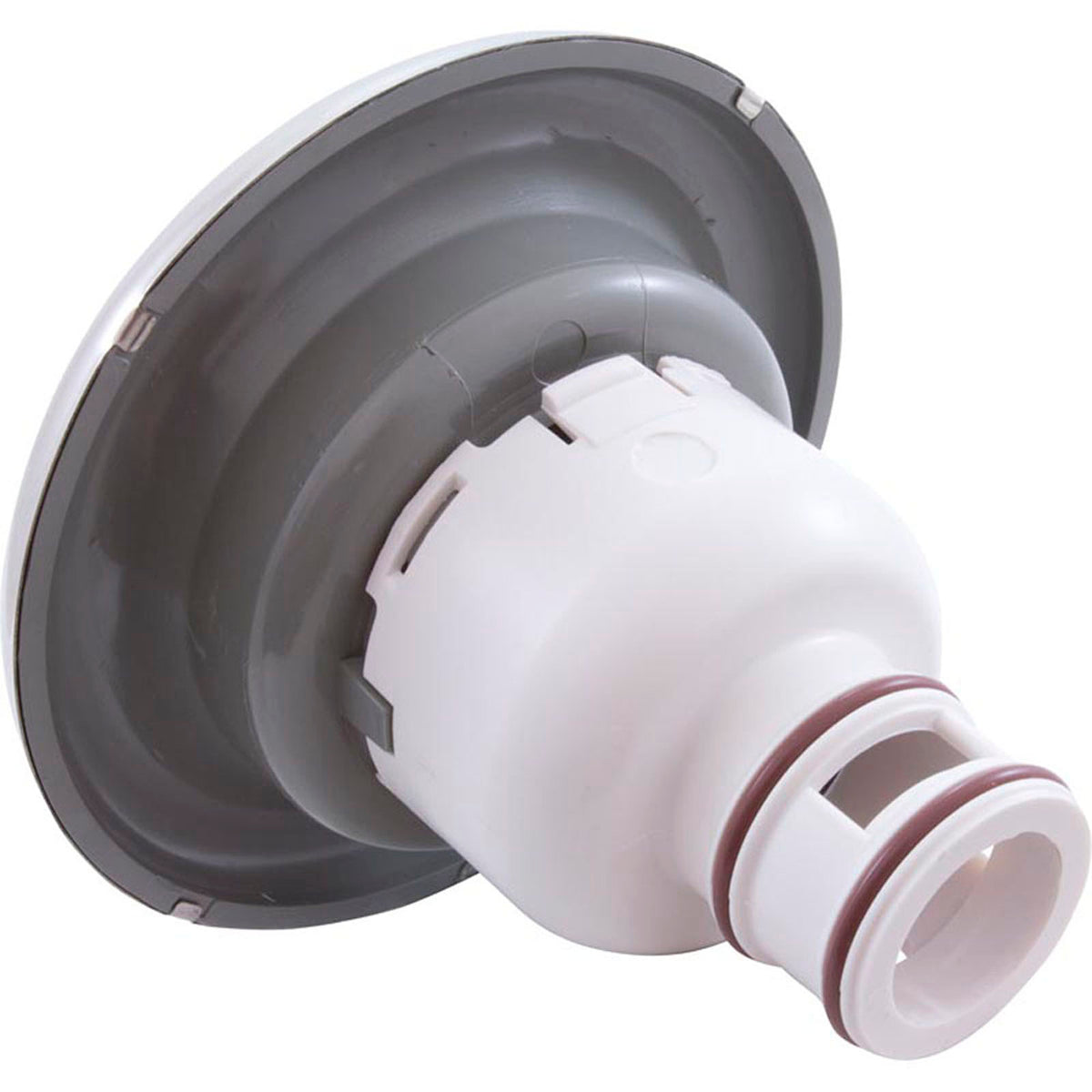 Jet Intl, WW Whirlpool, 5"fd, Dir, Smth, SS/Gry, Non-Adjustable