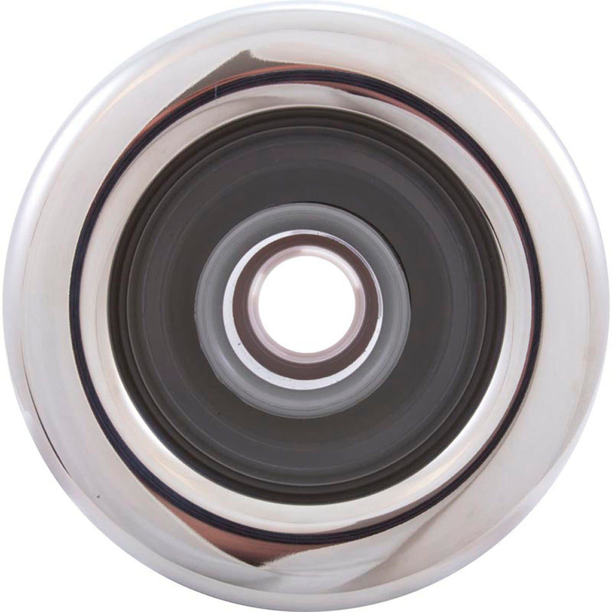 Jet Intl, WW Whirlpool, 5"fd, Dir, Smth, SS/Gry, Non-Adjustable
