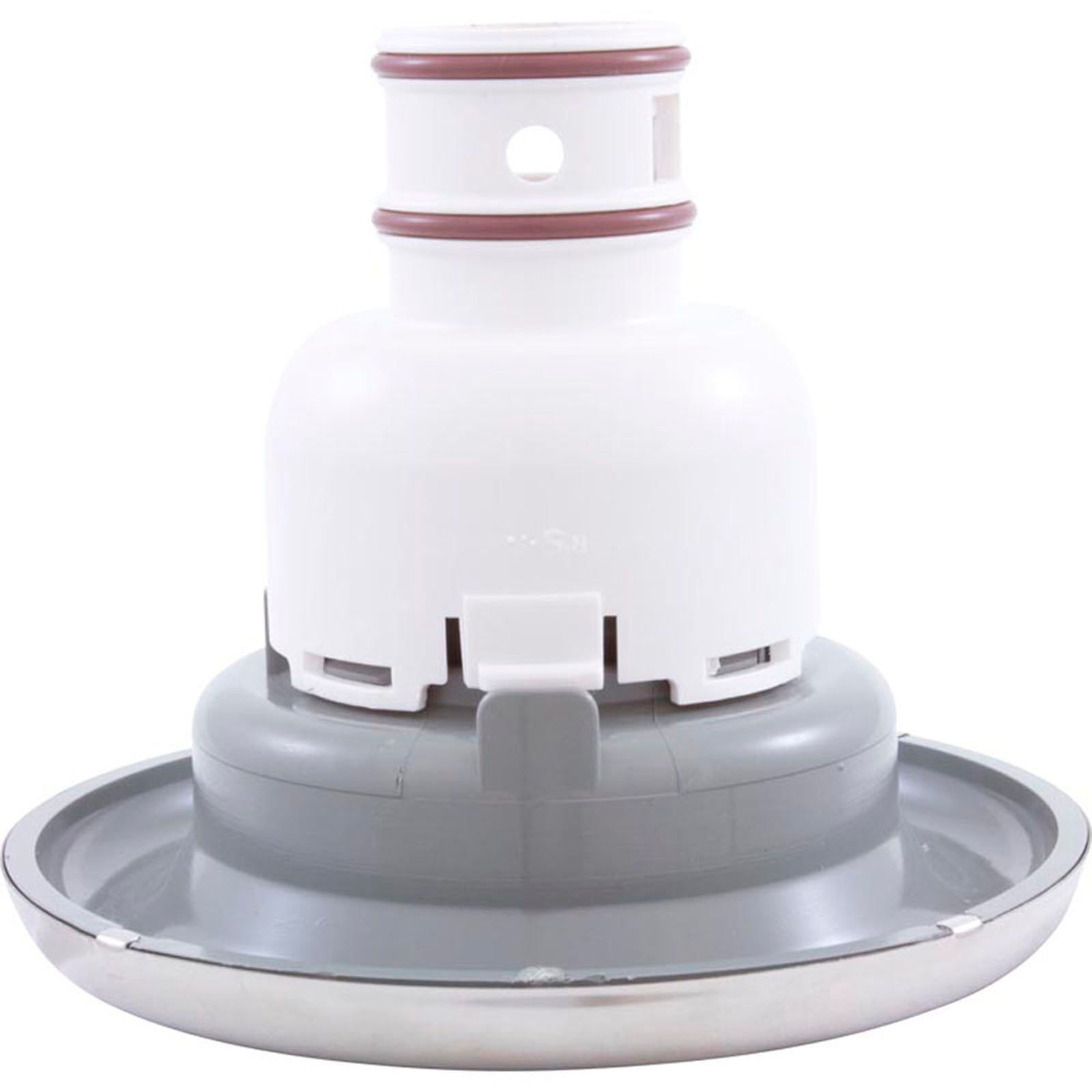 Jet Intl, WW Whirlpool, 5"fd, Dir, Smth, SS/Gry, Non-Adjustable