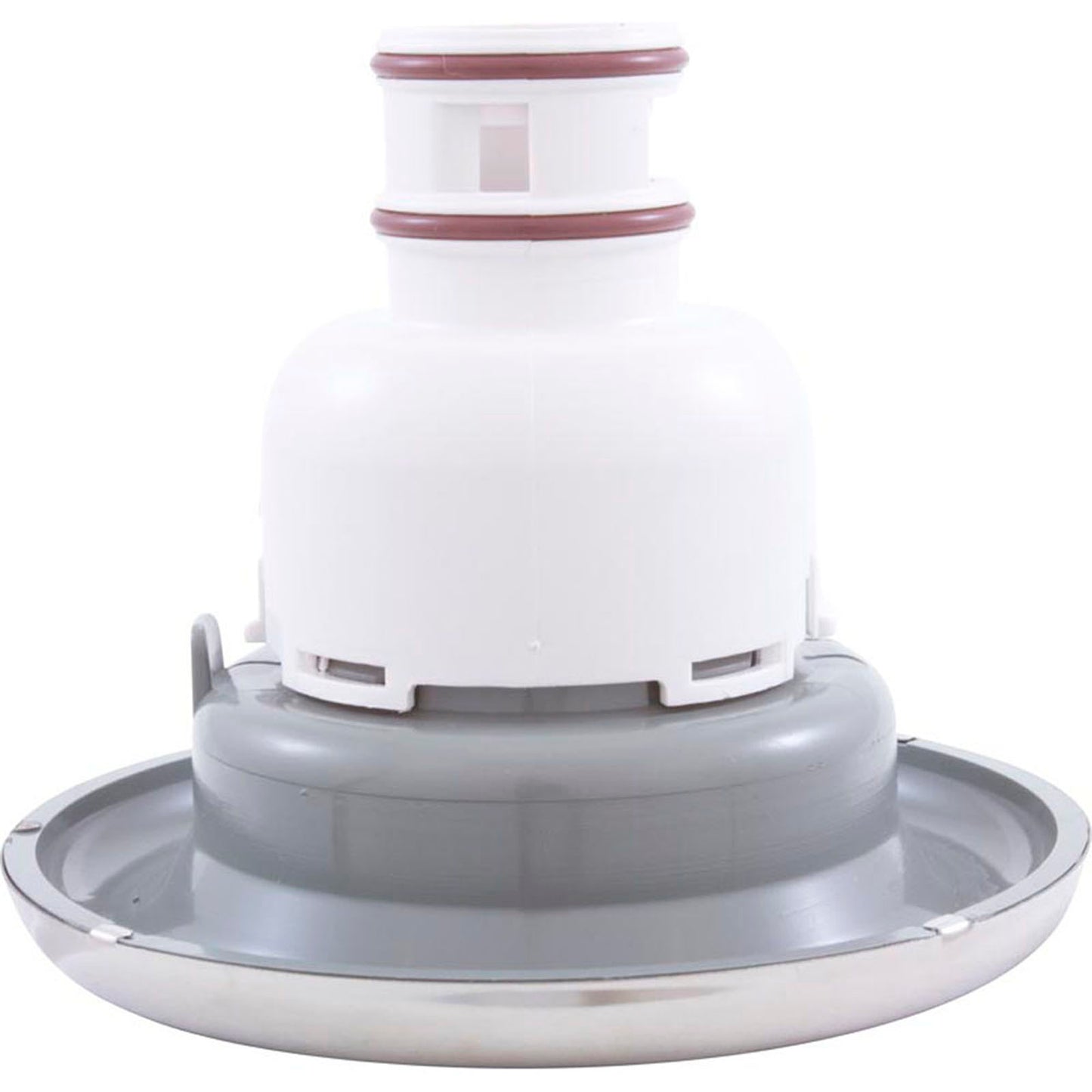 Jet Intl, WW Whirlpool, 5" fd, Dir, Smth, SS/Gry, No ajustable