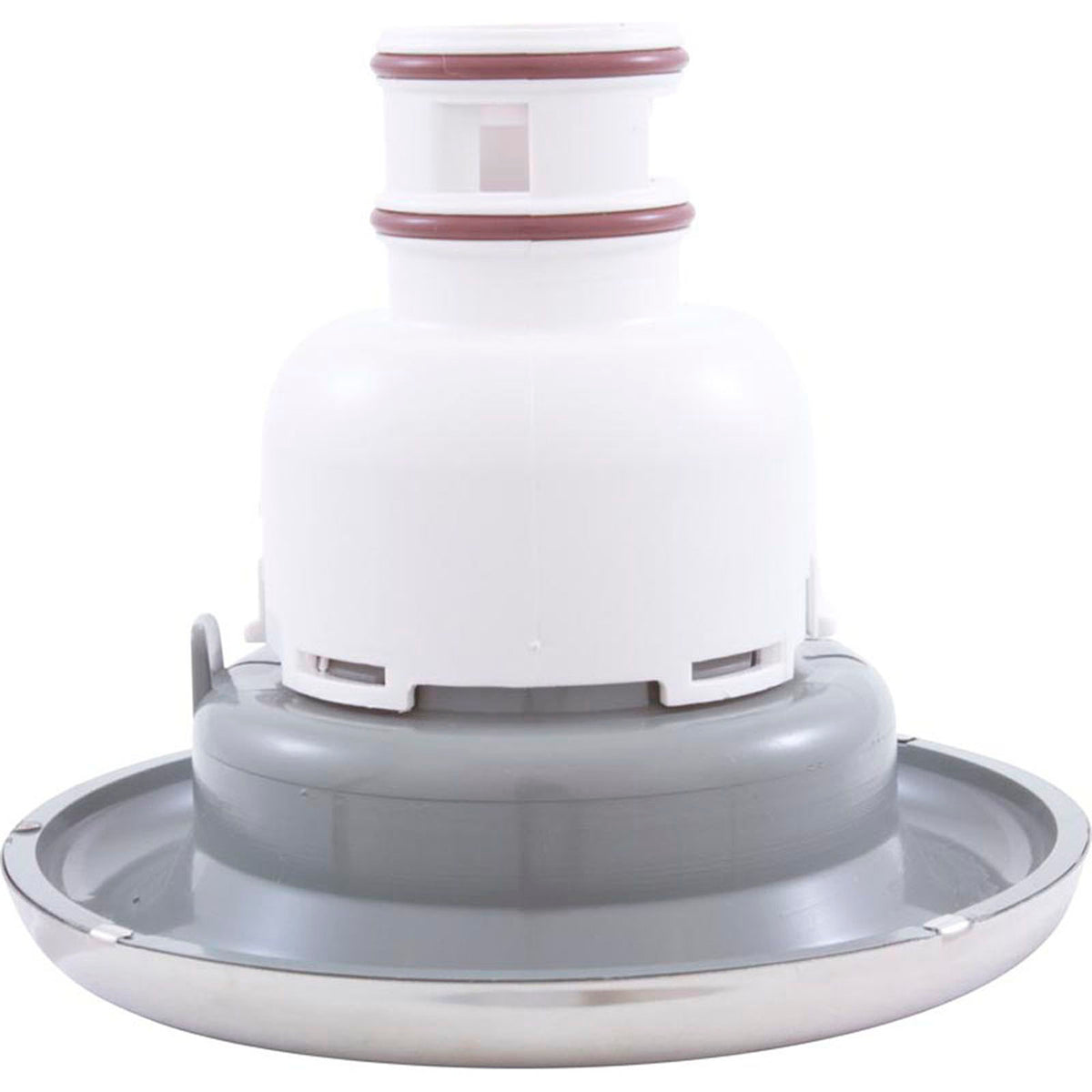 Jet Intl, WW Whirlpool, 5"fd, Dir, Smth, SS/Gry, Non-Adjustable