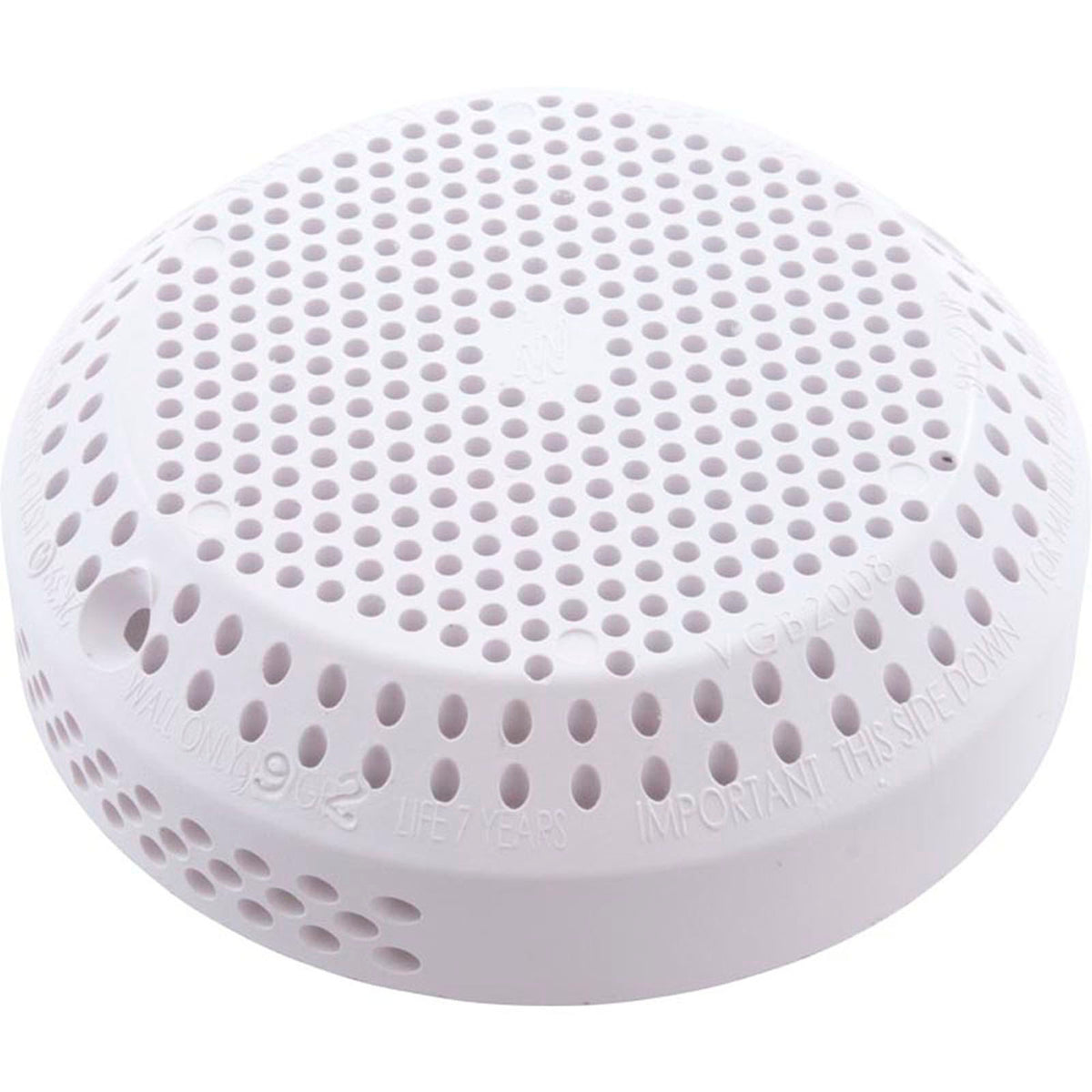 Suction Cover, Waterway 3-1/2" Hi-Flow, White