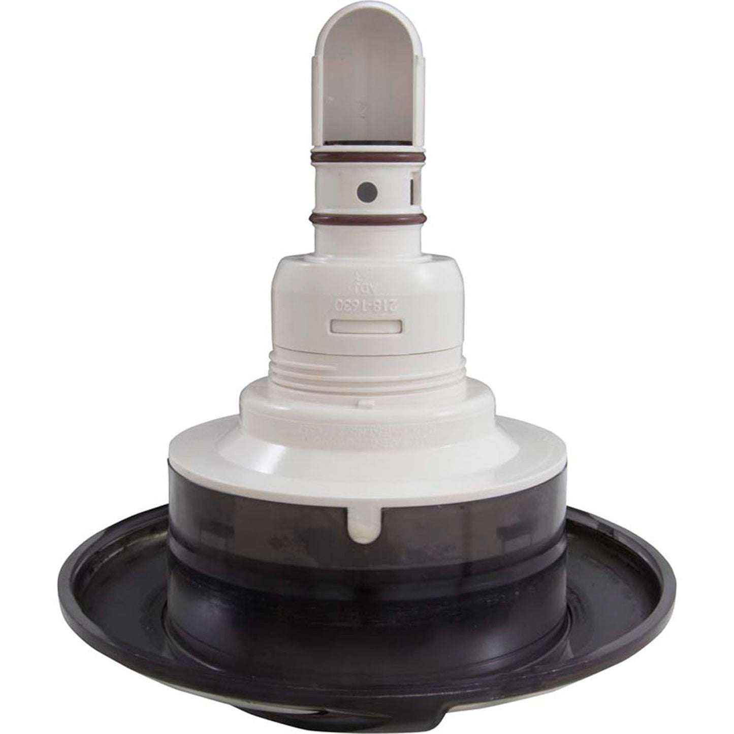 Jet Cmplt, WW Master Mass, Swirl, 1-1/2"sx 1-1/2", SS/Dk Gry