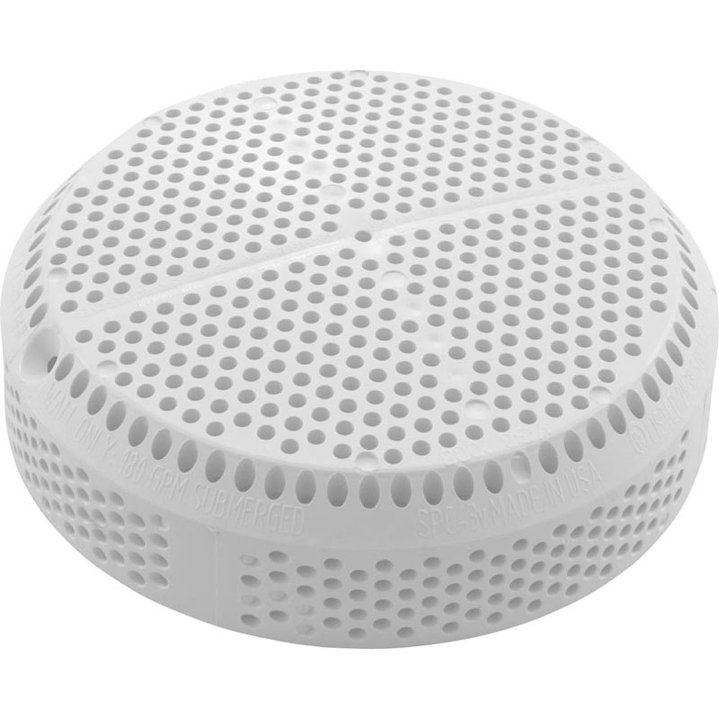 Couvercle d'aspiration, Waterway 5" Super Hi-Flow, blanc, sans vis