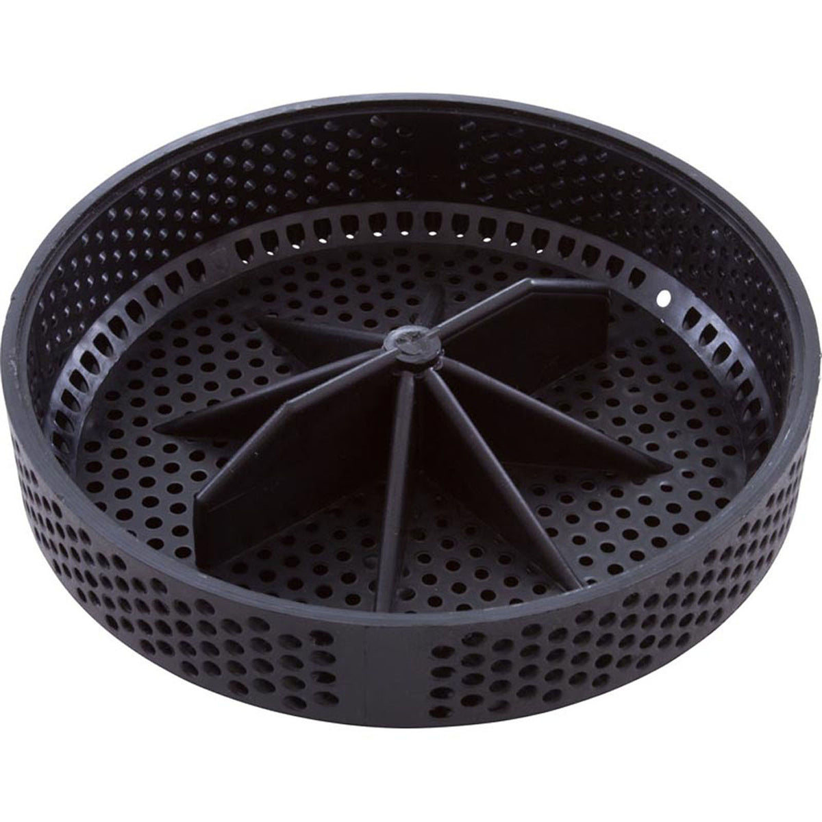 Suction Cover, Waterway 5" Super Hi-Flow, Black, W/O Screws