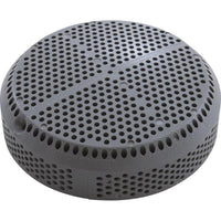 Suction Cover, Waterway 5" Super Hi-Flow, Gray, W/O Screws