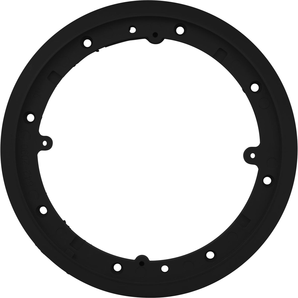 Mounting Plate, Waterway Main Drain Vinyl, 8" Round, Black