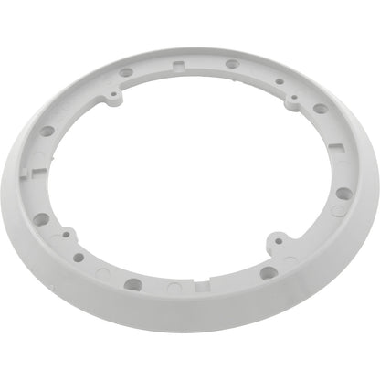 Mounting Plate, Waterway Main Drain Vinyl, 8" Round, White
