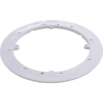 Mounting Plate, Waterway Main Drain Vinyl, 8" Round, White