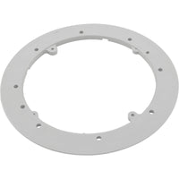 Mounting Plate, Waterway Main Drain Vinyl, 8" Round, White