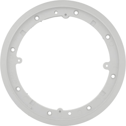 Mounting Plate, Waterway Main Drain Vinyl, 8" Round, White