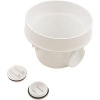Sump Body, Waterway, 8" Round, 2" Slip x 2" Slip
