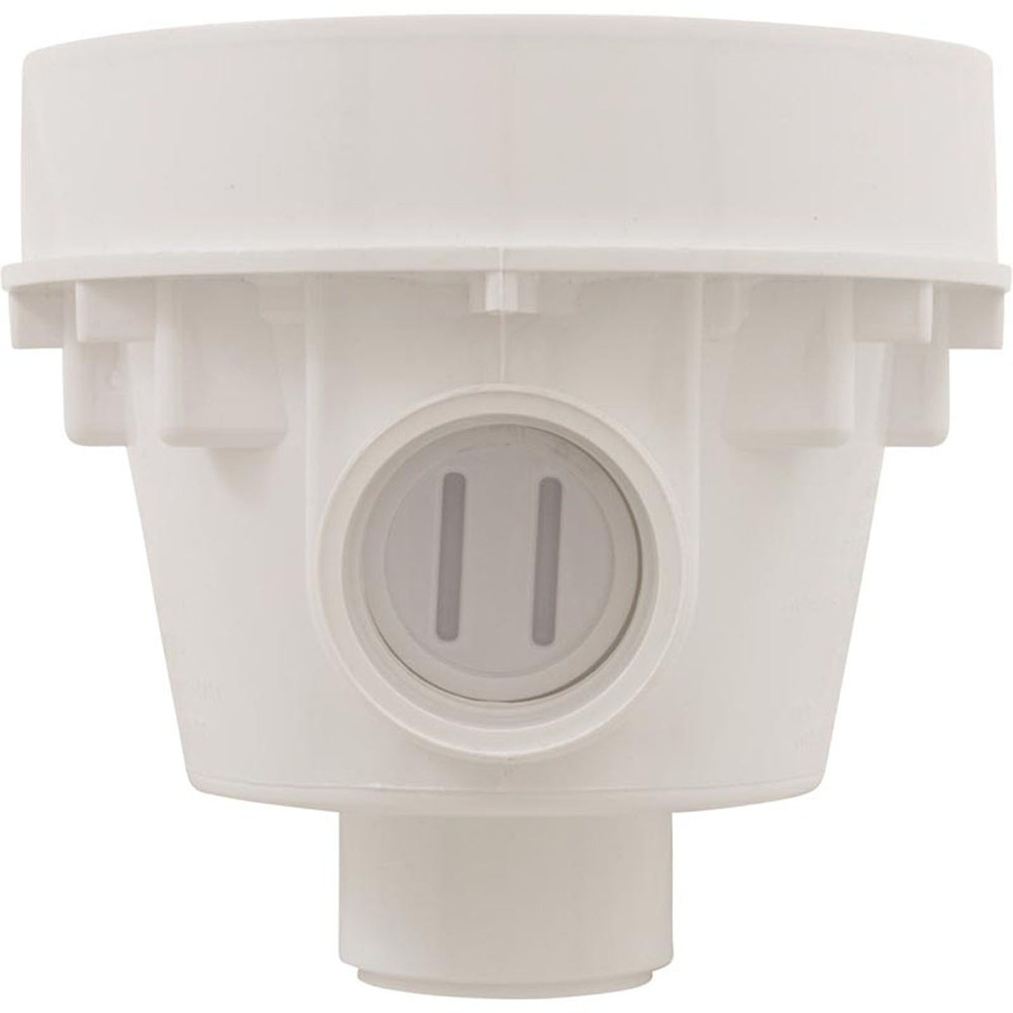 Cuerpo de sumidero, vía fluvial, 8" redondo, deslizamiento de 2" x deslizamiento de 2"