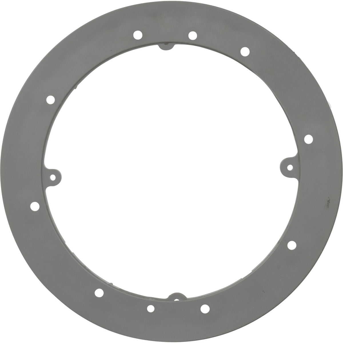 Mounting Plate, Waterway Main Drain Vinyl, 8" Round, Gray