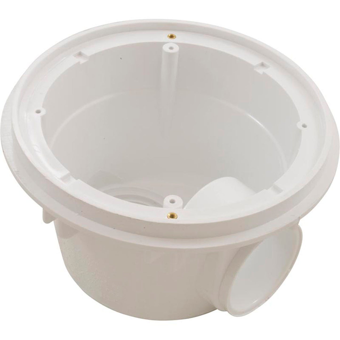 Cuerpo de sumidero, drenaje principal de vía fluvial Gunite, 8" redondo, 2" deslizante