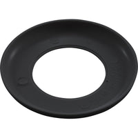 Escutcheon, Waterway, Vinyl Liner, Smooth, Black