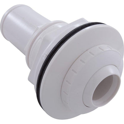 Accesorio de globo ocular, WW, 1-1/2" de ancho, 3-1/2" de profundidad, orificio de 1", blanco