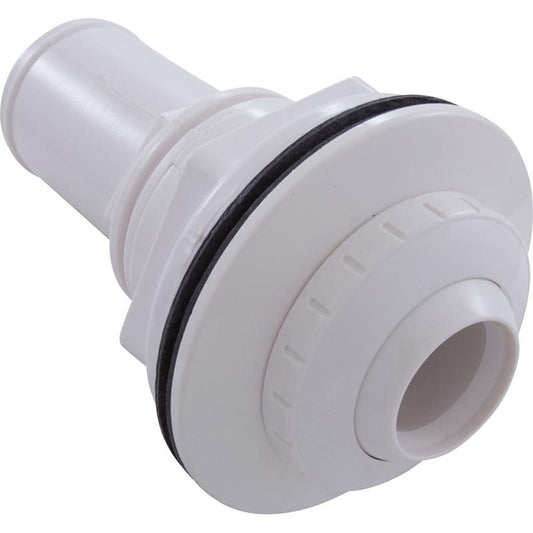 Accesorio de globo ocular, WW, 1-1/2" de ancho, 3-1/2" de profundidad, orificio de 1", blanco