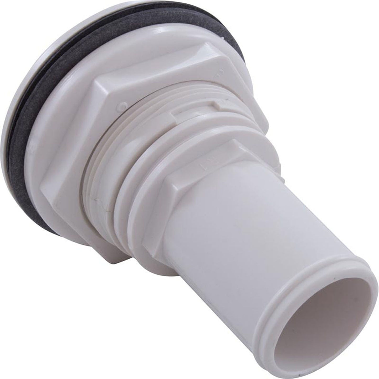Accesorio de globo ocular, WW, 1-1/2" de ancho, 3-1/2" de profundidad, orificio de 1", blanco