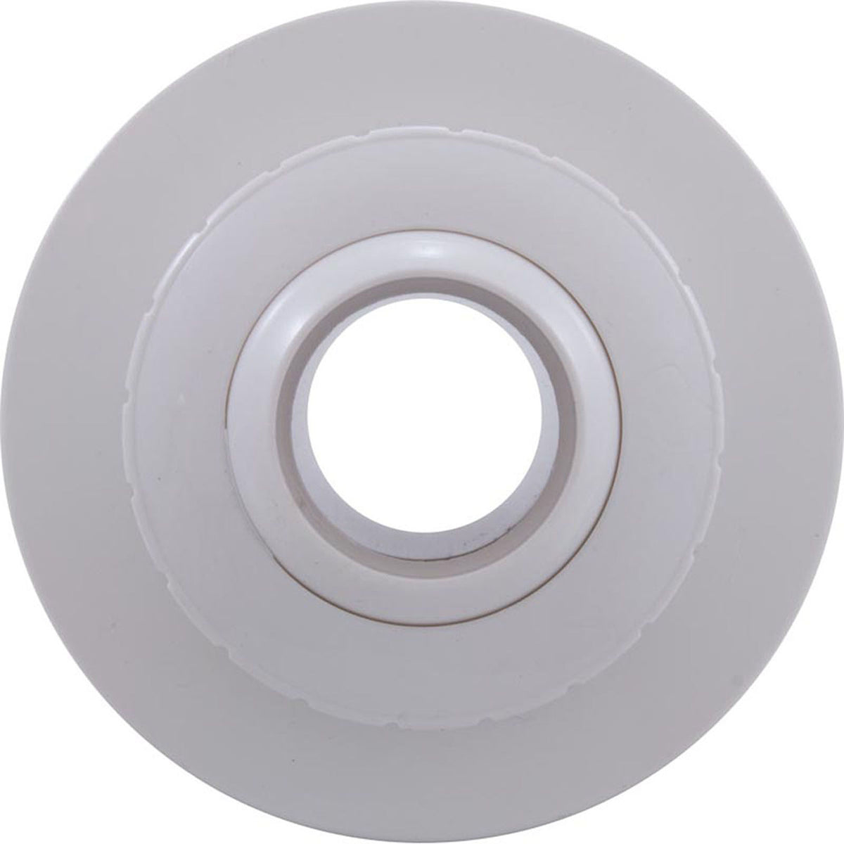 Eyeball Fitting, WW, 1-1/2"b, 3-1/2"fd, 1" Orifice, White