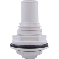 Eyeball Fitting, WW, 1-1/2"b, 3-1/2"fd, 1" Orifice, White