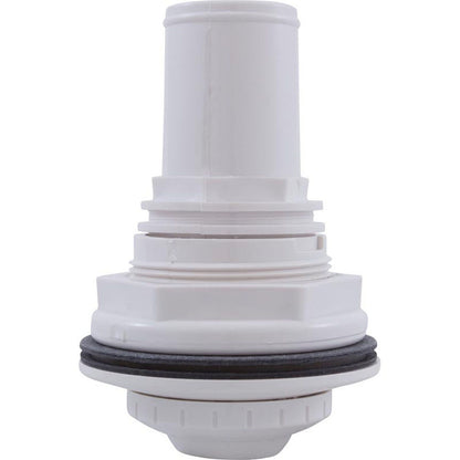 Accesorio de globo ocular, WW, 1-1/2" de ancho, 3-1/2" de profundidad, orificio de 1", blanco