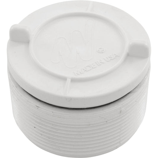 Soupape de décharge hydrostatique, voie d'eau, 2" mpt, blanche