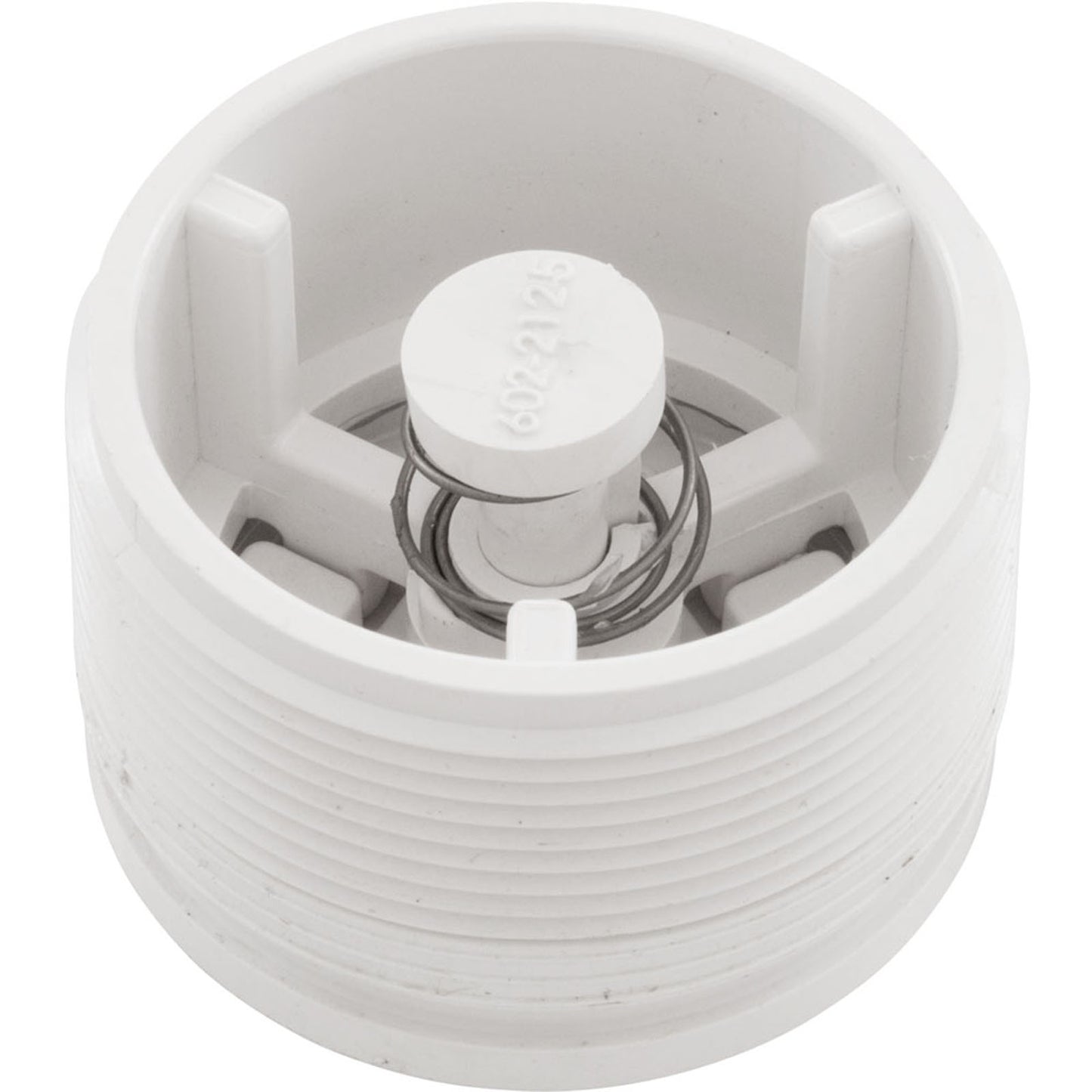 Válvula de alivio hidrostático, vía fluvial, 2" mpt, color blanco