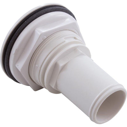 Raccord à œil, WW, 1-1/2"b, 3-1/2"fd, orifice 3/4", blanc
