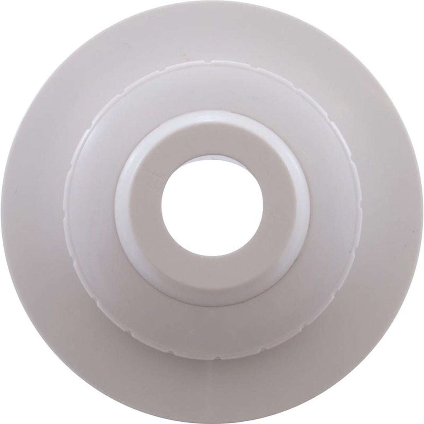 Raccord à œil, WW, 1-1/2"b, 3-1/2"fd, orifice 3/4", blanc