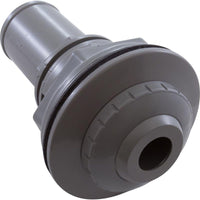Eyeball Fitting, WW, 1-1/2"b, 3-1/2"fd, 3/4" Orifice, Gray