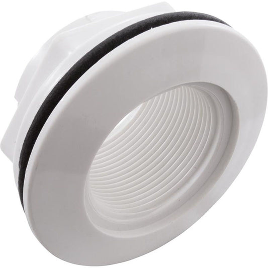 Accesorio de pared, WW, 2-3/8" de alto, 1-1/2" de rosca hembra, 3-1/2" de profundidad, blanco