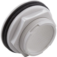 Wall Fitting, WW, 2-3/8"hs, 1-1/2"fpt, 3-1/2"fd, White