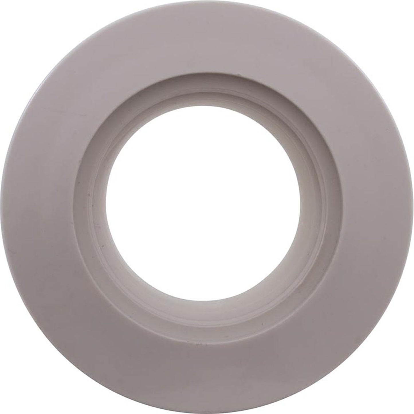 Accesorio de pared, WW, 2-3/8" de alto, 1-1/2" de rosca hembra, 3-1/2" de profundidad, blanco