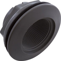 Wall Fitting, WW, 2-3/8"hs, 1-1/2"fpt, 3-1/2"fd, Gray