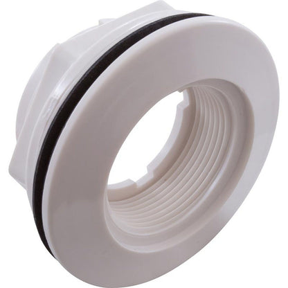 Accesorio de pared, WW, 2-3/8" de alto, 1-1/2" de rosca hembra x 1-1/2" de ancho, 3-1/2" de profundidad, blanco