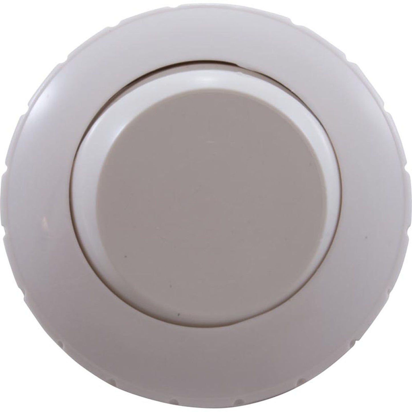 Eyeball Fitting, WW, 1-1/2"mpt, 2-3/8"fd, Slotted, White