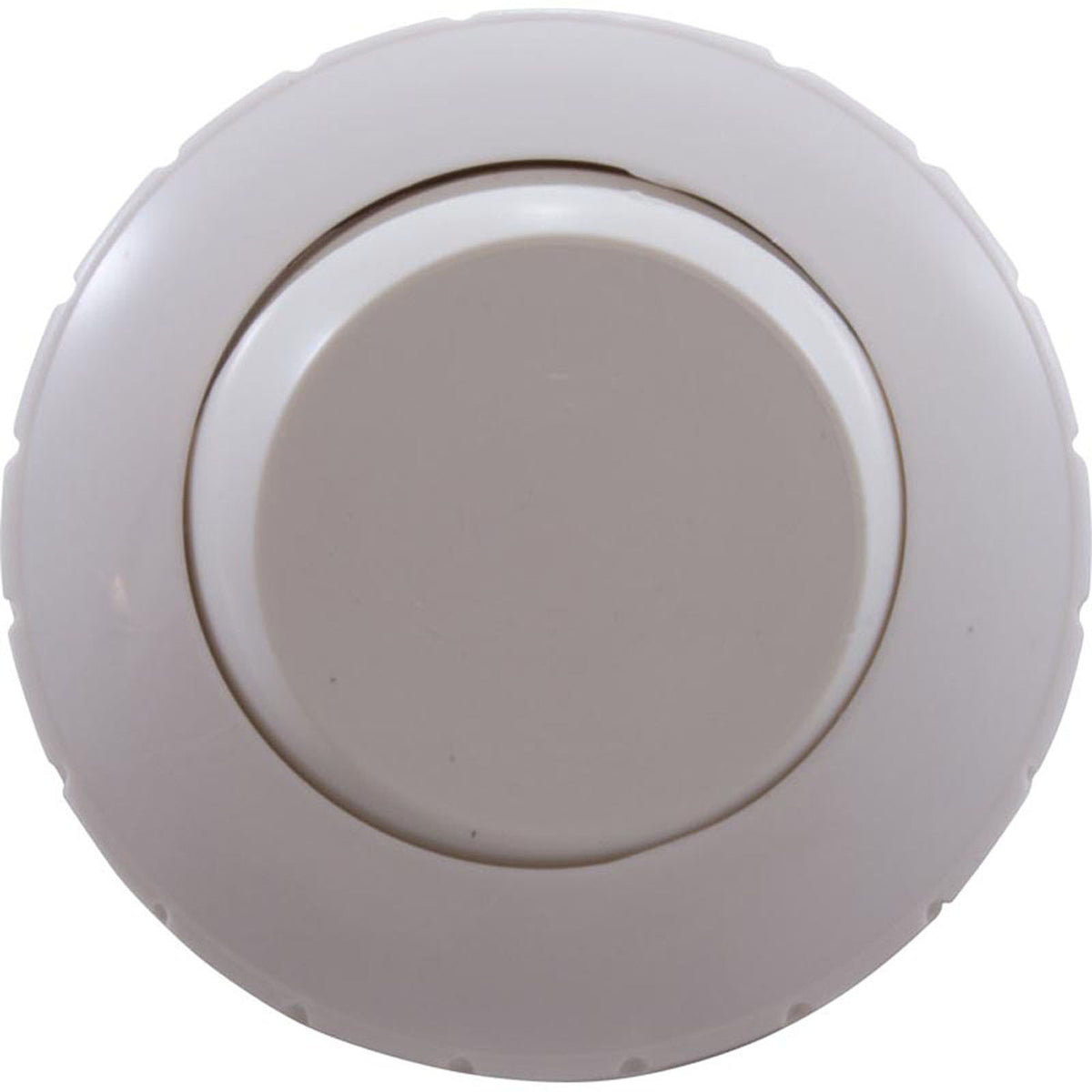 Eyeball Fitting, WW, 1-1/2"mpt, 2-3/8"fd, Slotted, White