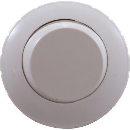 Eyeball Fitting, WW, 1-1/2"mpt, 2-3/8"fd, Slotted, White