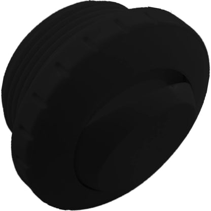 Eyeball Fitting, WW, 1-1/2"mpt, 2-3/8"fd, Slotted, Black