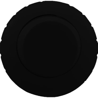 Eyeball Fitting, WW, 1-1/2"mpt, 2-3/8"fd, Slotted, Black