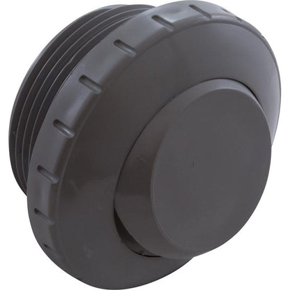 Eyeball Fitting, WW, 1-1/2"mpt, 2-3/8"fd, Slotted, Gray