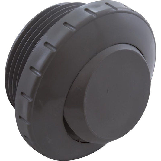 Eyeball Fitting, WW, 1-1/2"mpt, 2-3/8"fd, Slotted, Gray