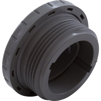 Eyeball Fitting, WW, 1-1/2"mpt, 2-3/8"fd, Slotted, Gray